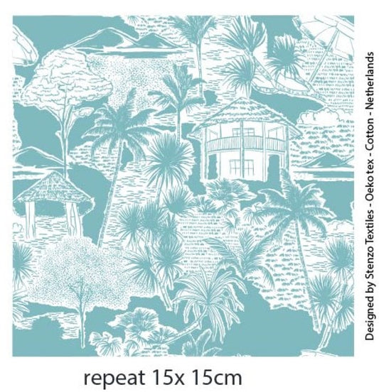 Jersey Tropic dunkles mint